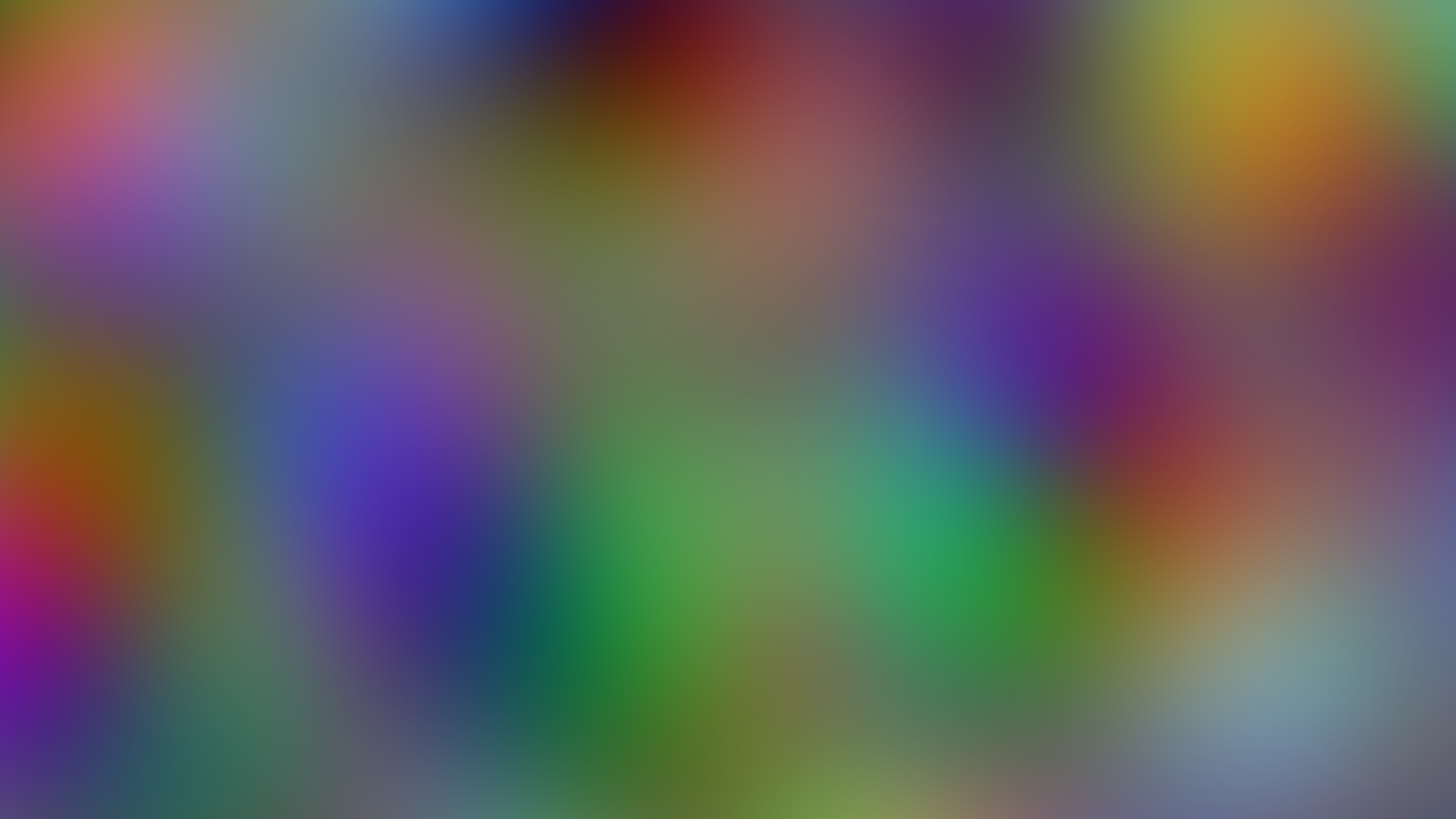 A random assortment of colors dispersed as gradients across an image